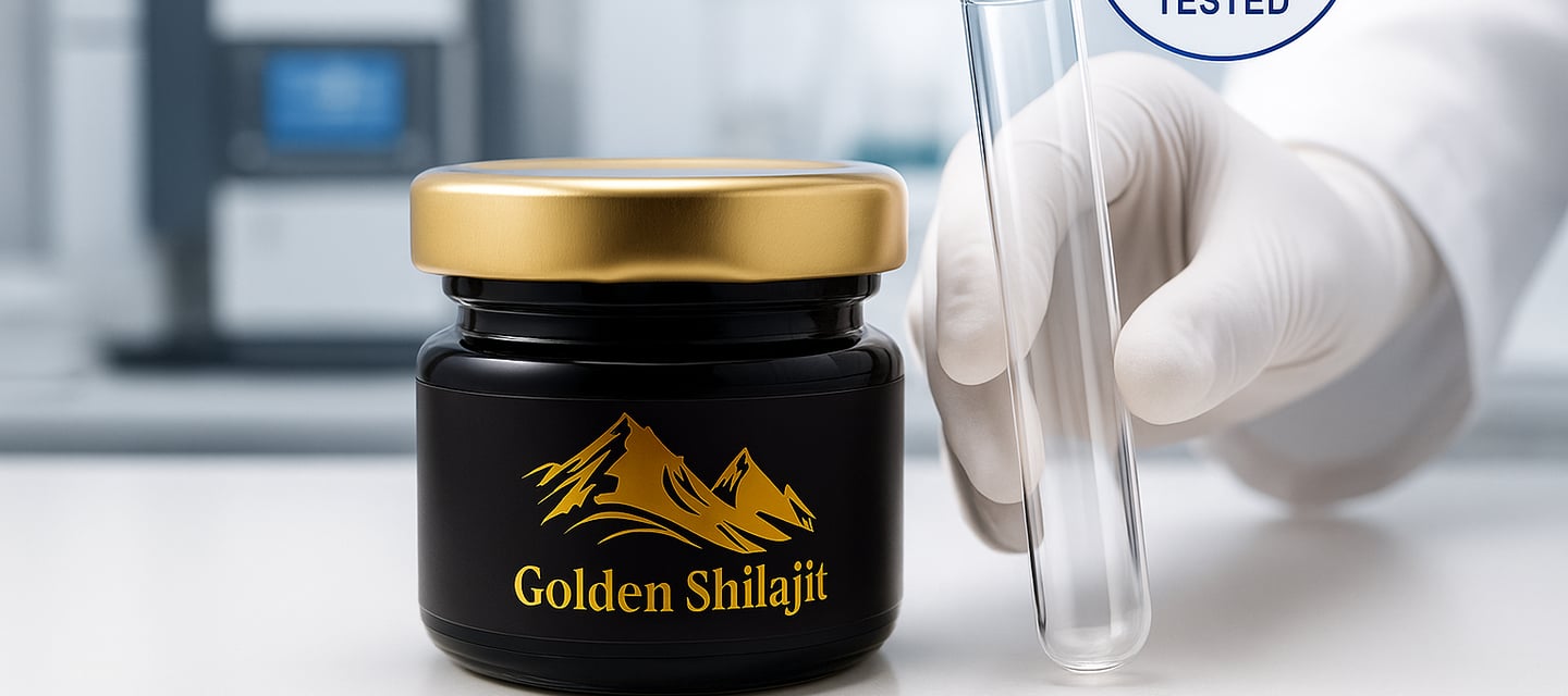 GOLDEN SHILAJIT CERTIFIED FROM EUROFINS USA