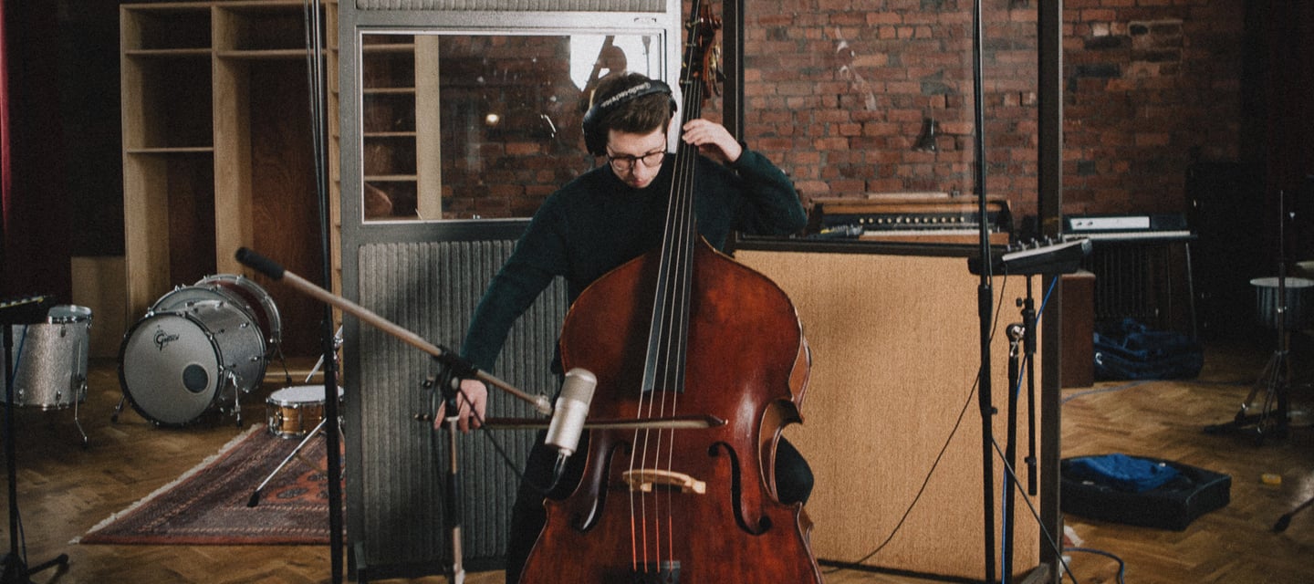 Recording Bass Untamed for Westwood Instruments at The Nave, Leeds
