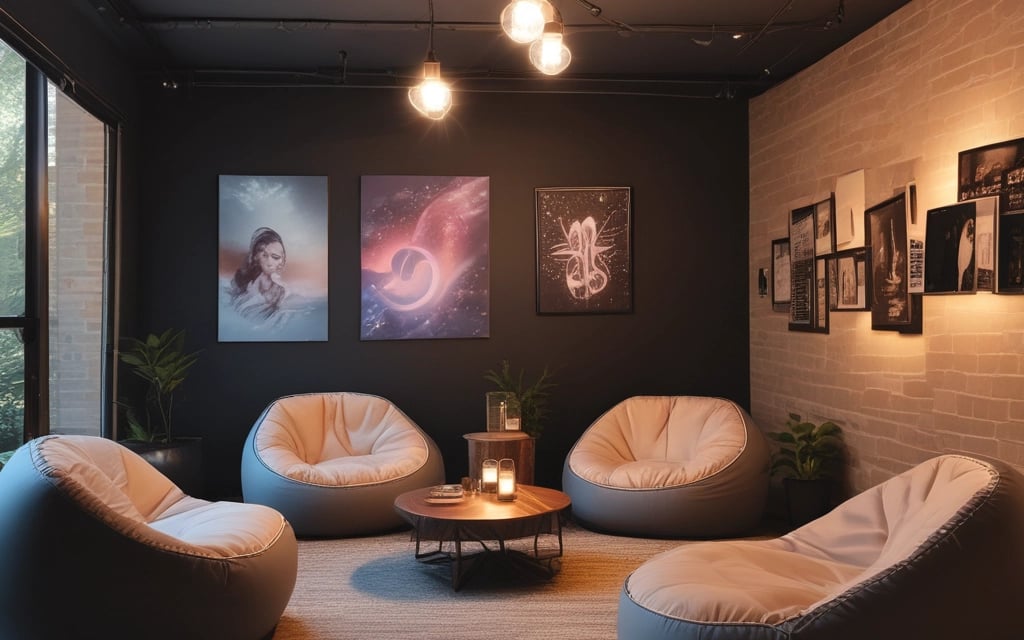 gray concrete wall inside building