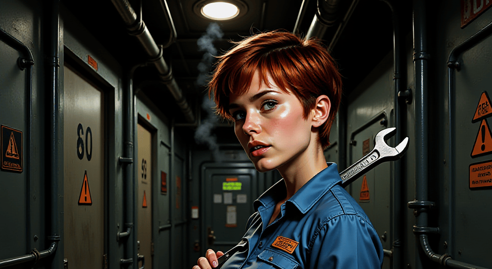 Reeva Naan space detective undercover