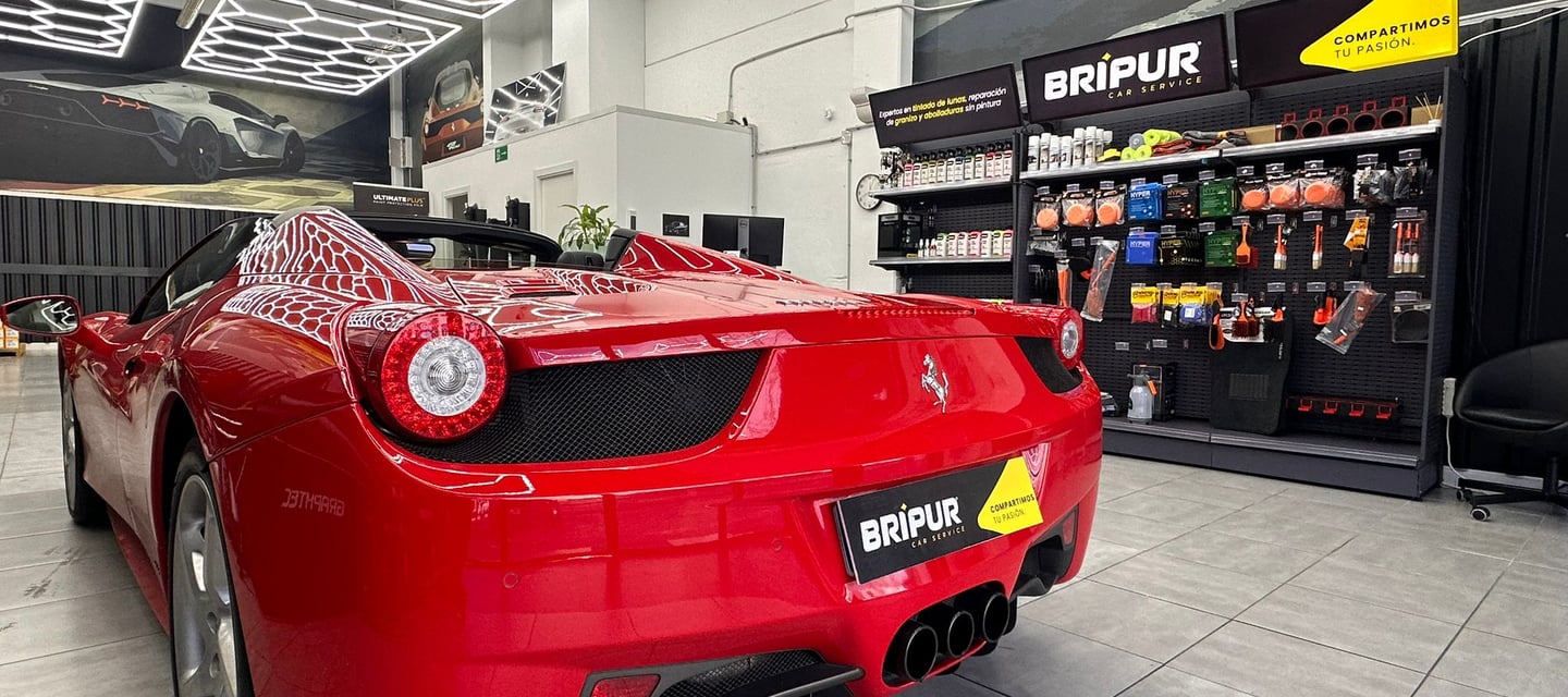 Reparación de coches dañados por granizo en Madrid sin necesidad de pintar