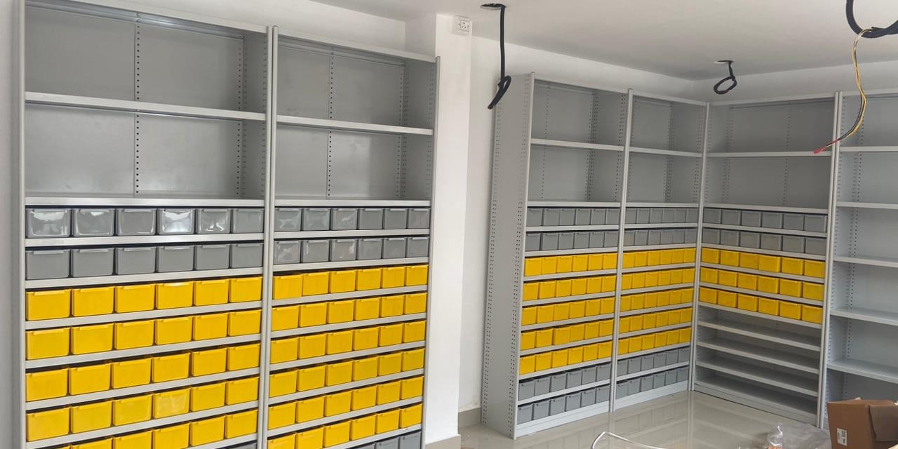 modular pharmacy racks chennai