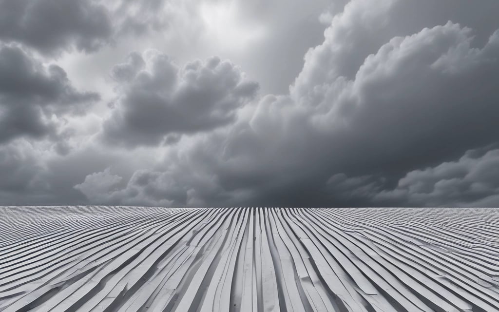 white and black abstract painting