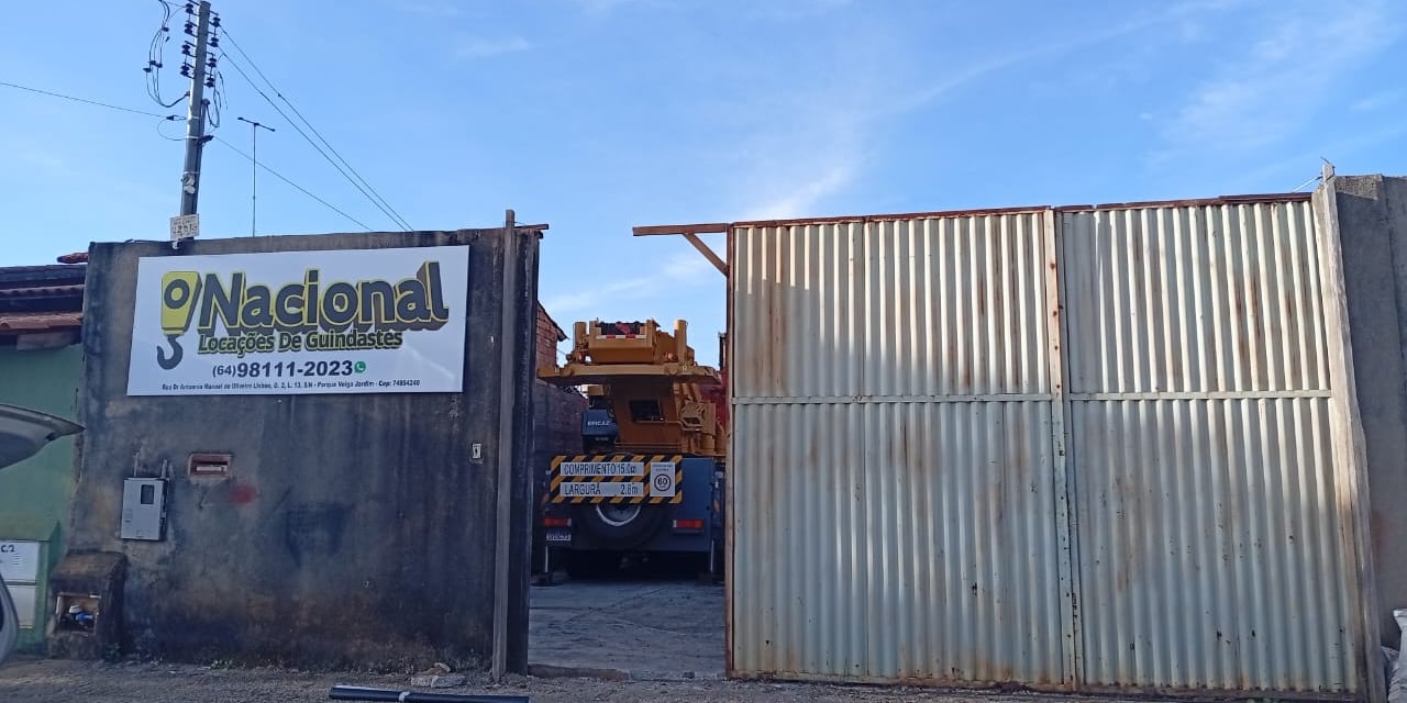 Nacional Guindastes no Parque Veiga Jardim