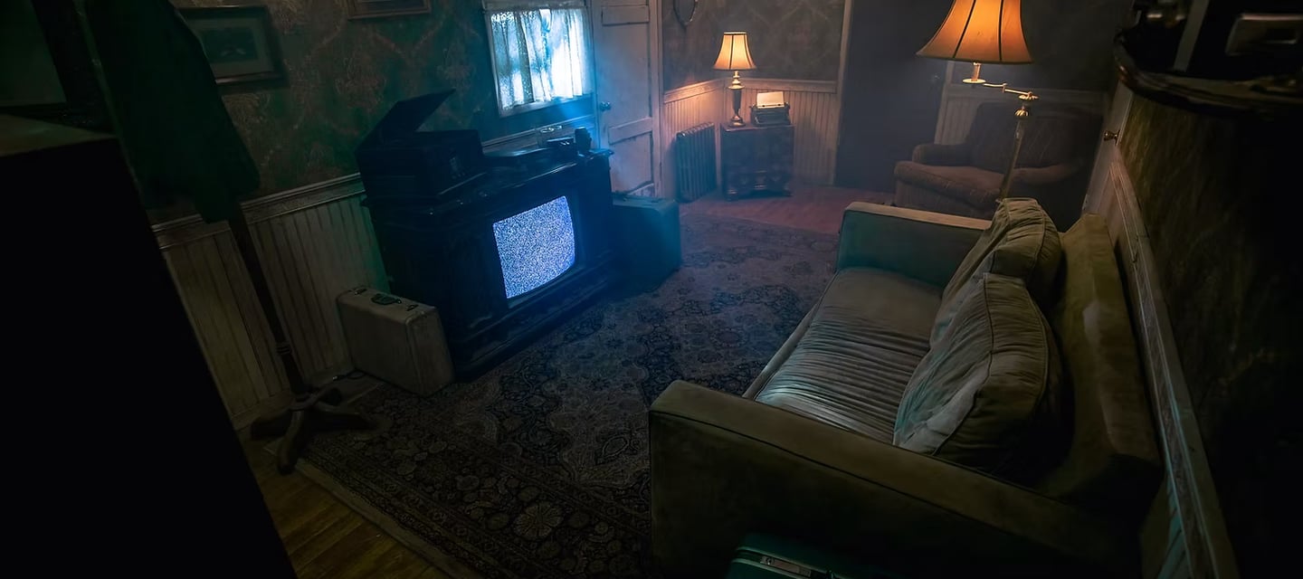 Apartment set at Grayfox Studios with realistic lived-in atmosphere designed for film & photography