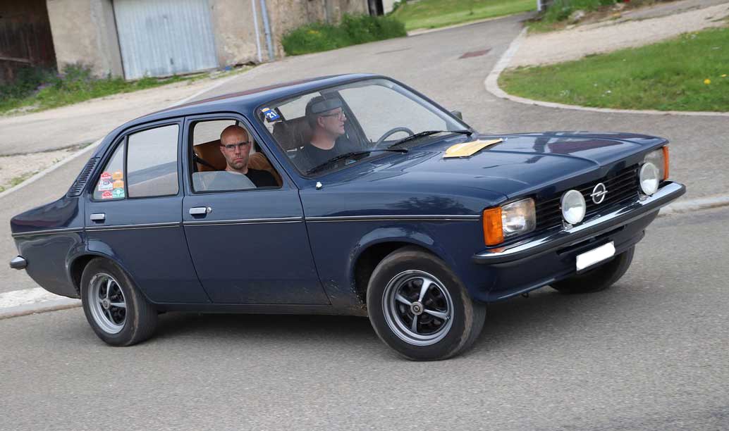 Opel Kadett balade orientation