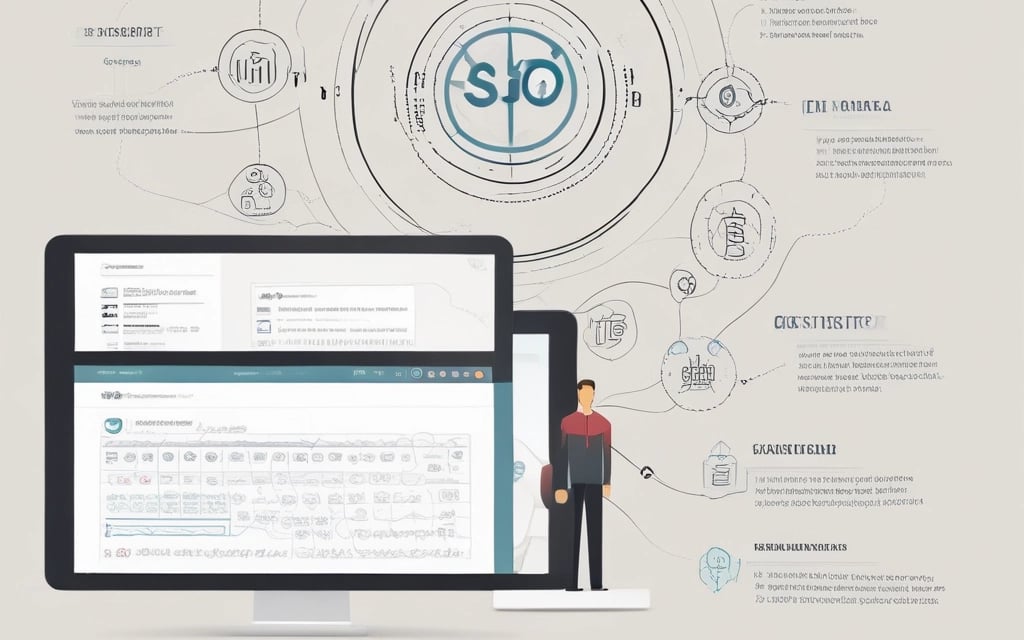 a laptop computer screen showing a man standing in front of a laptop computer screen