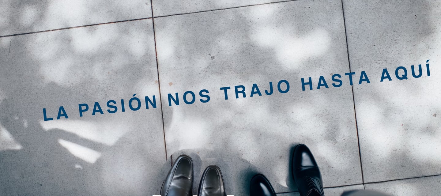 La pasión nos trajo hasta acá