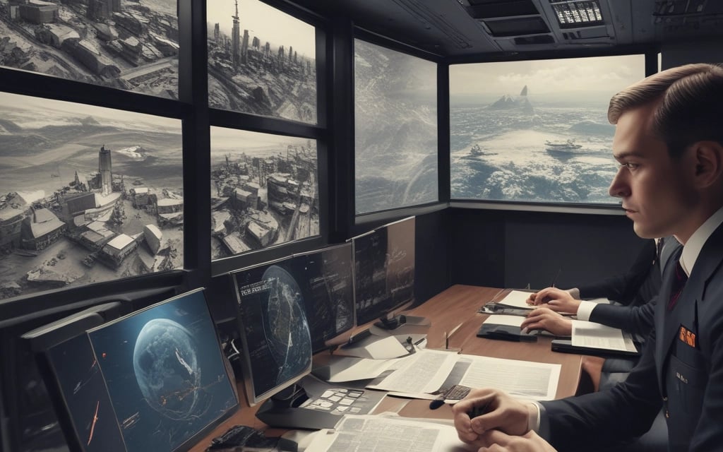 white and black abstract painting