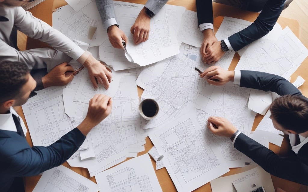 white and black abstract painting