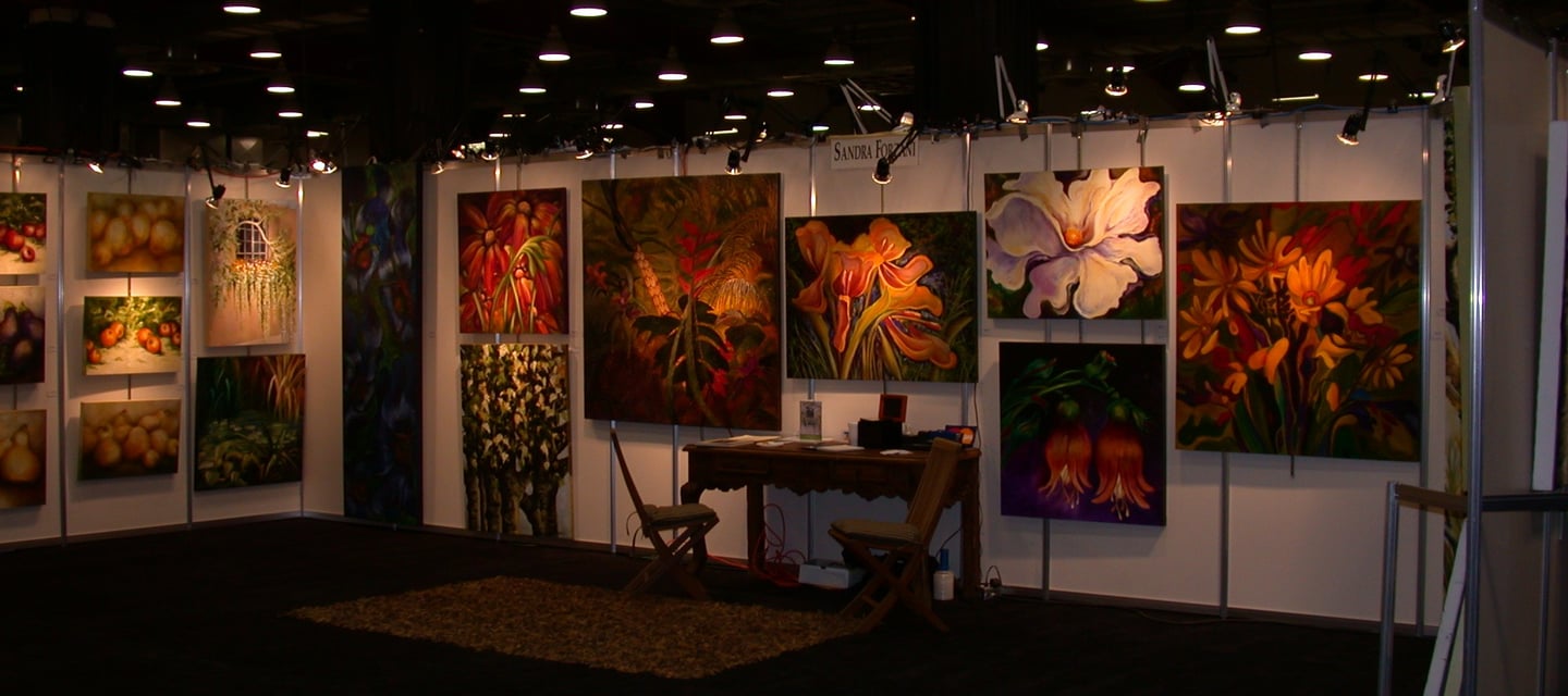 Sandra Forzani exhibiting in Calgary