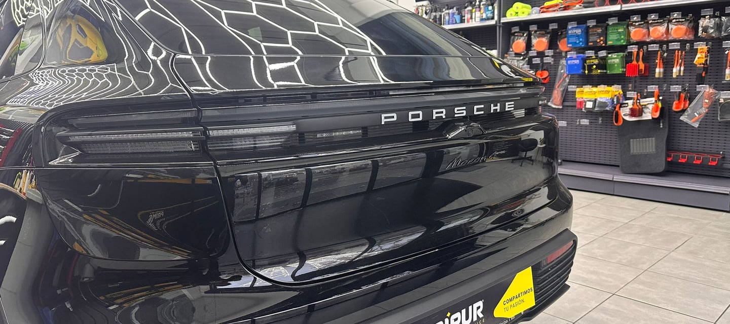 Tintado de lunas Porsche en madrid