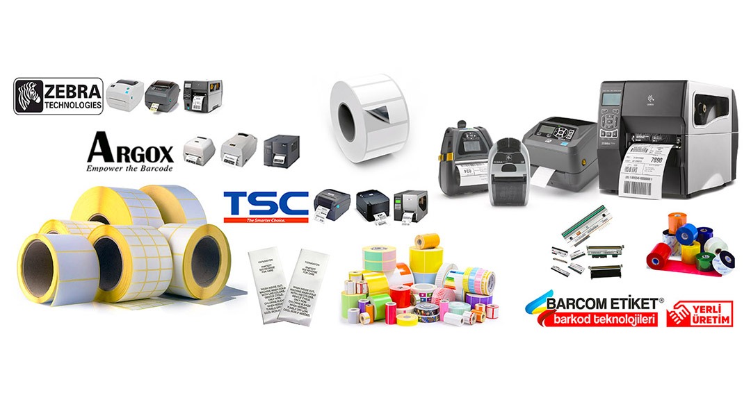 Termal ve Kuşe Barkod Etiket Yazıcı Etiketi