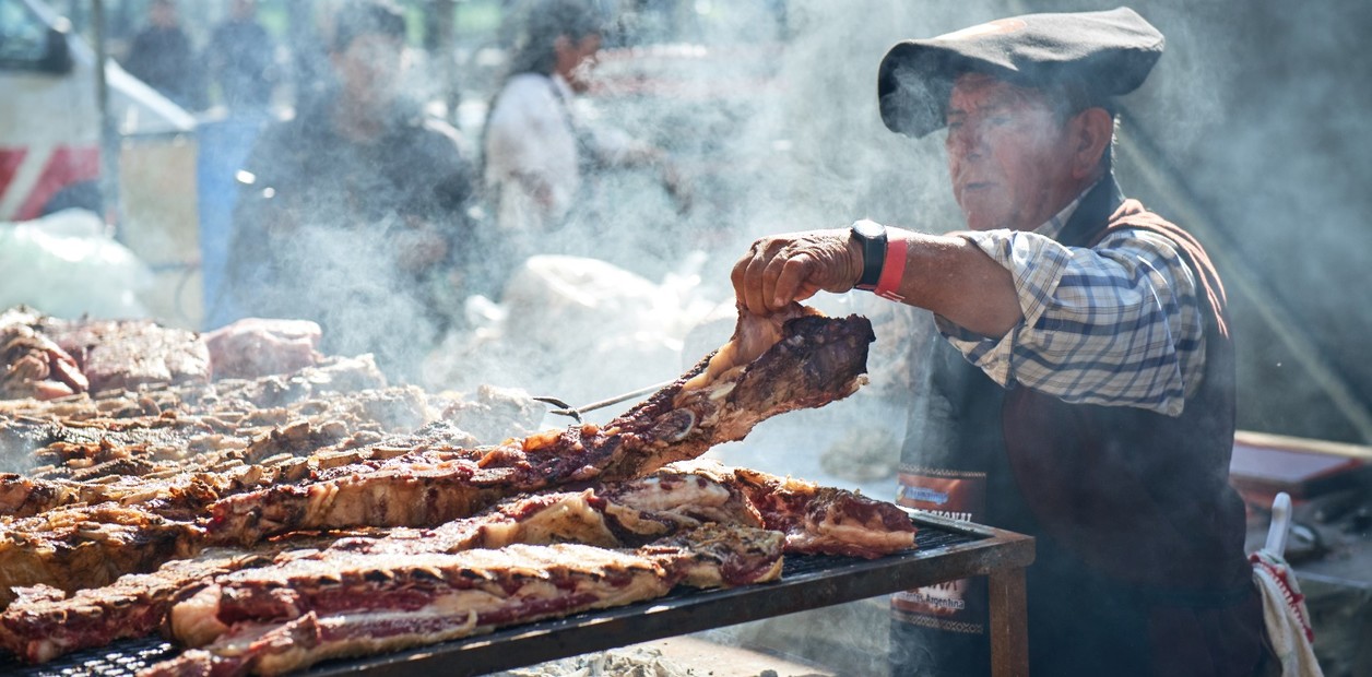 Campeonato asado (gentileza Clarín)