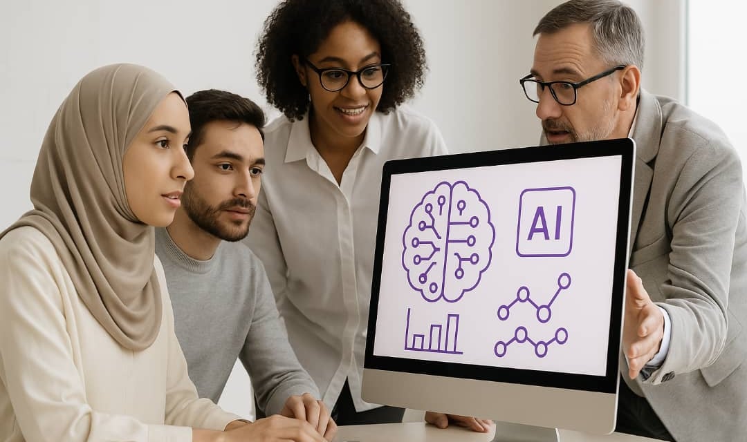 فريق عربي يناقش حلول الذكاء الاصطناعي باستخدام الحاسوب