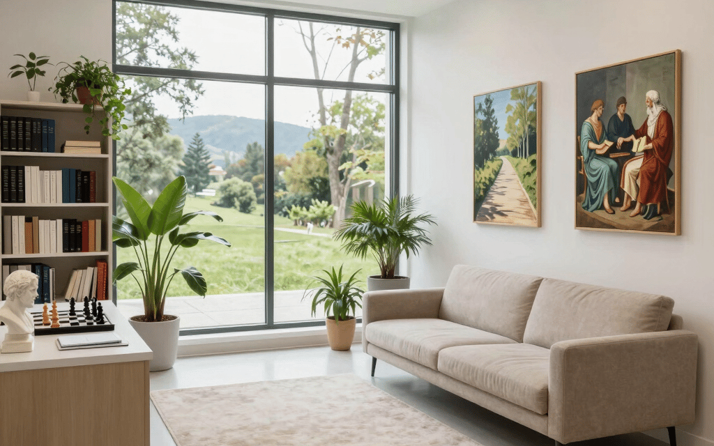 white and black abstract painting