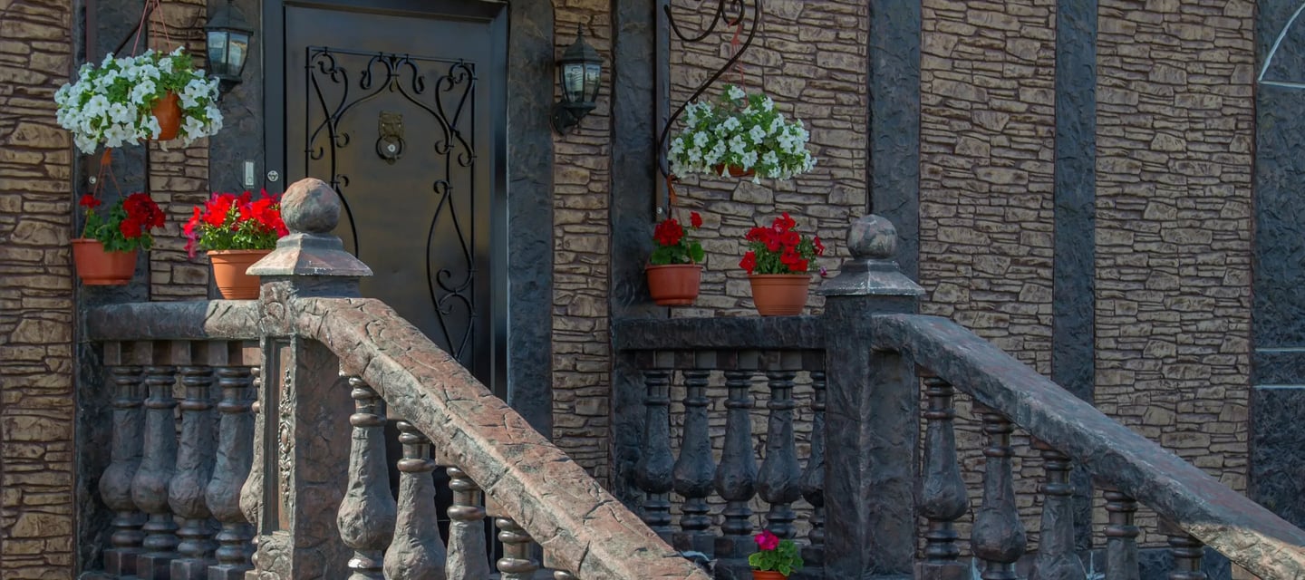 Decorative themed facade by Artisan Aleks Company