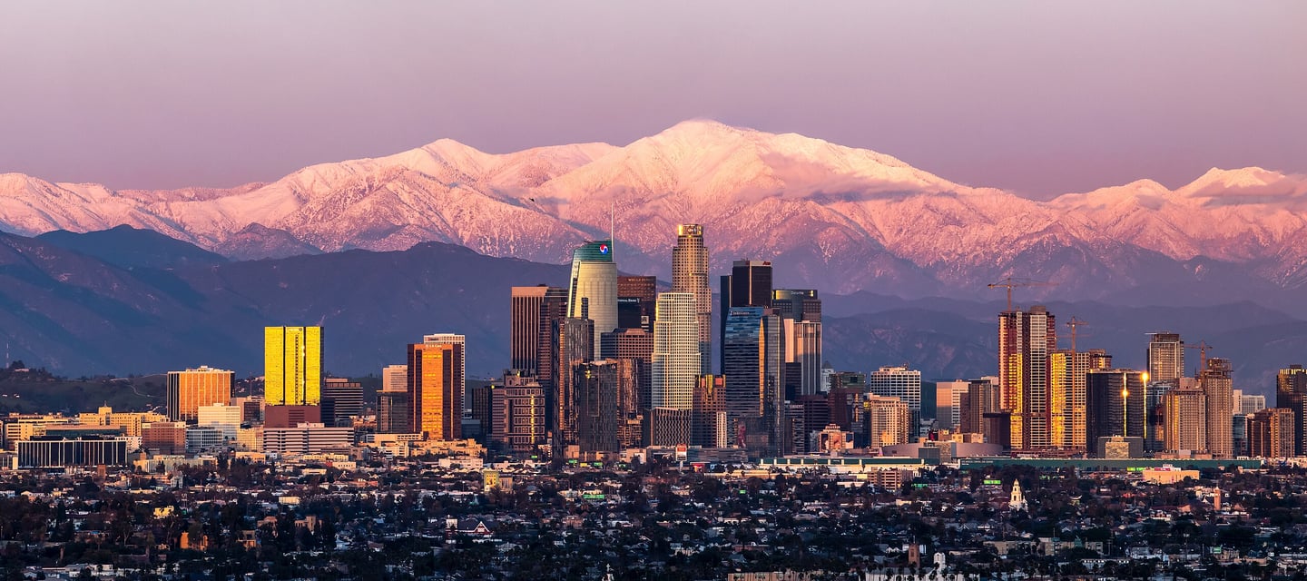 LA skyline