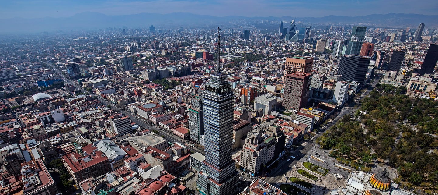 Mexico City skyline