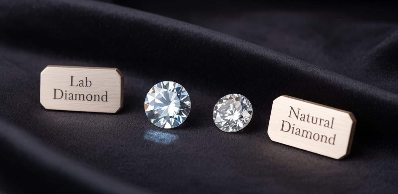 Shambh's Lab diamond & Natural Diamond Difference