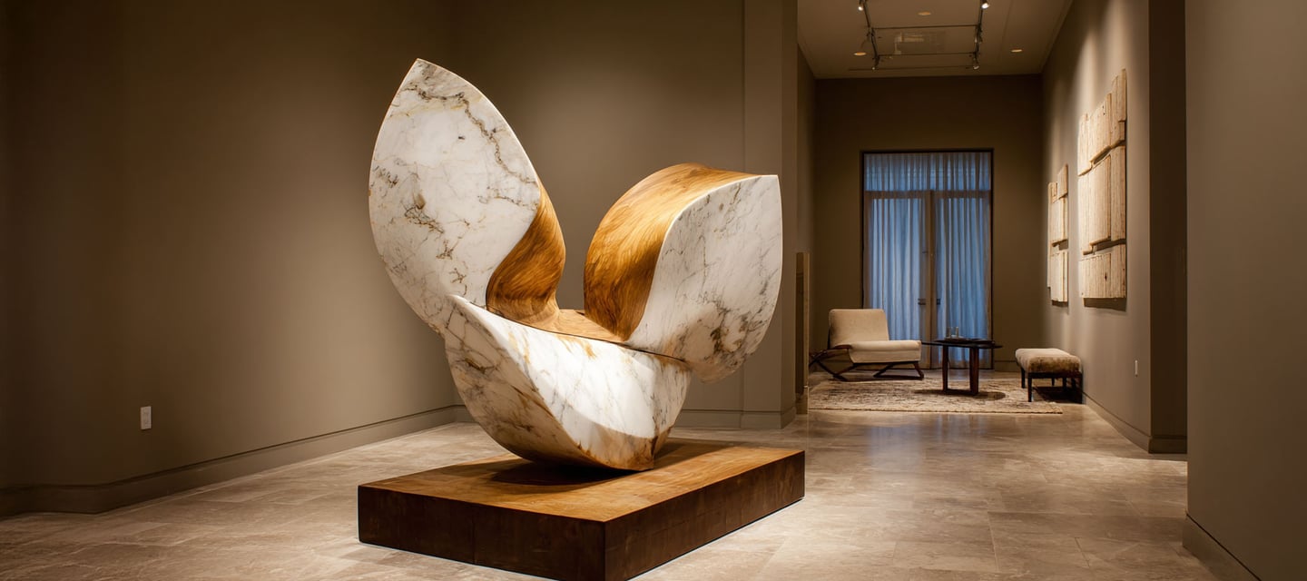 sculpture galerie d'art experience interactive