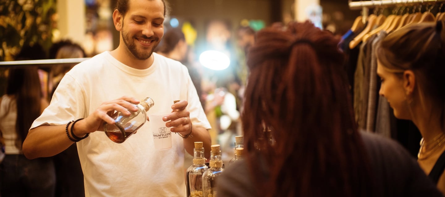 Rhum'Fluence en dégustation