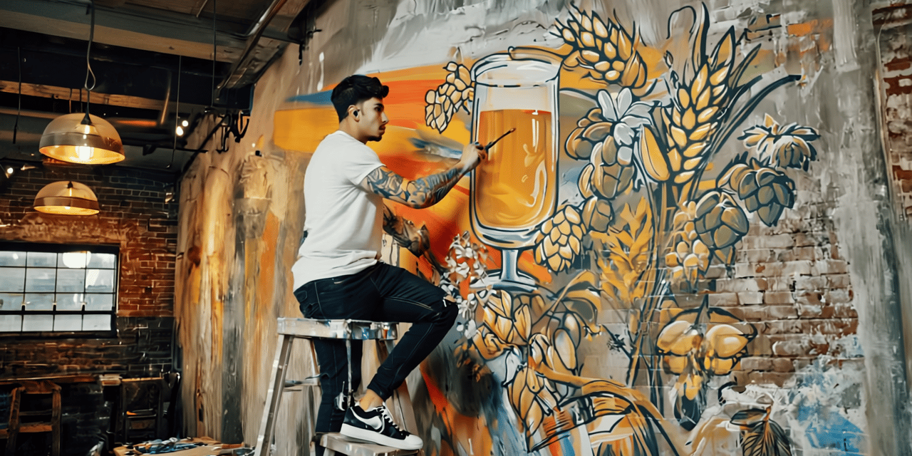Mural cerveceria