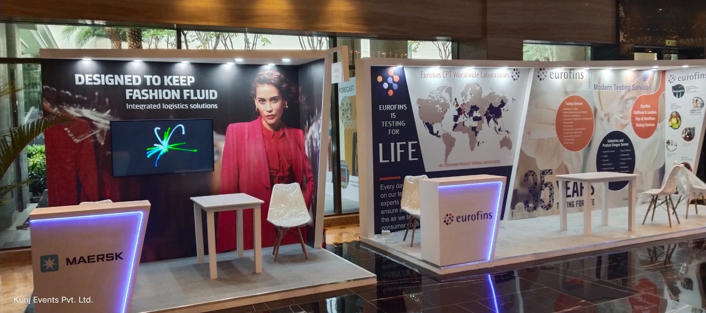 Exhibition Stalls front row