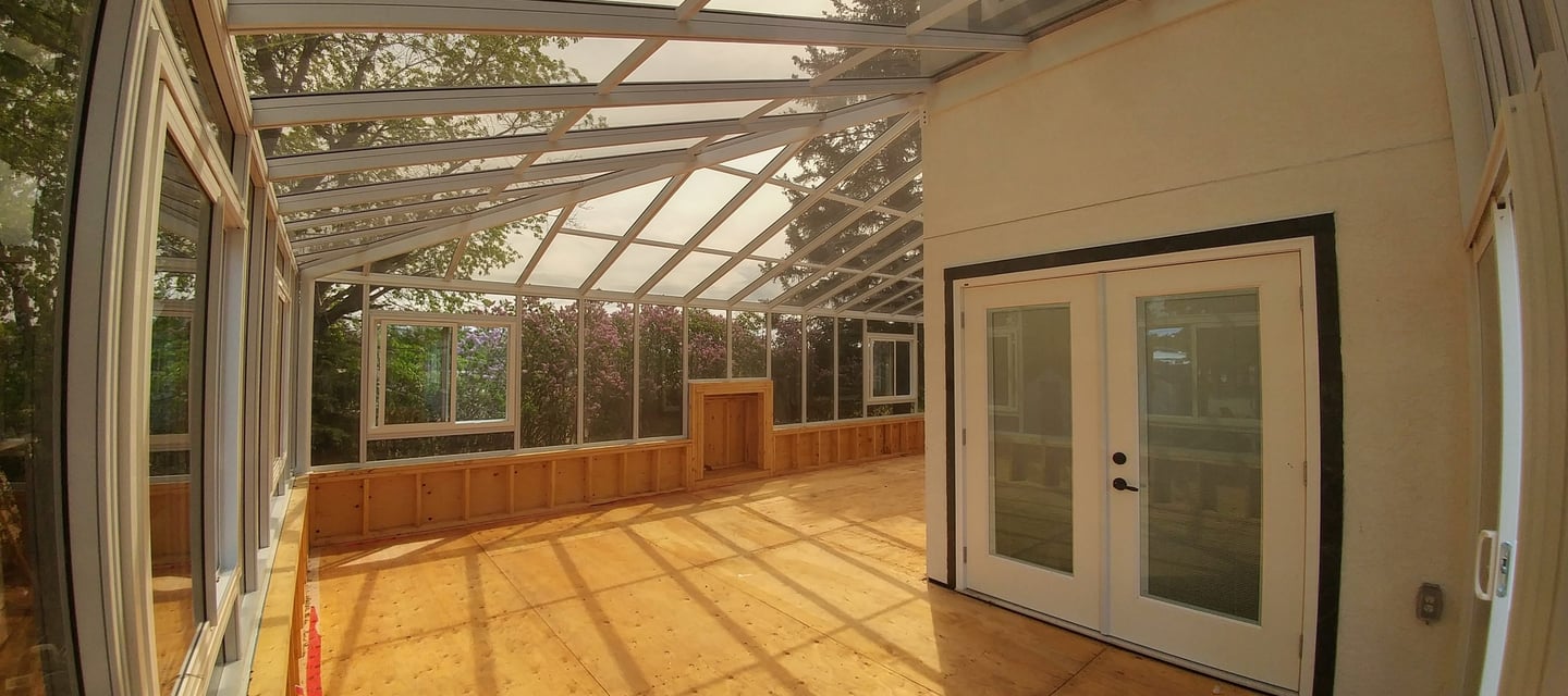 3 Season Solarium Construction