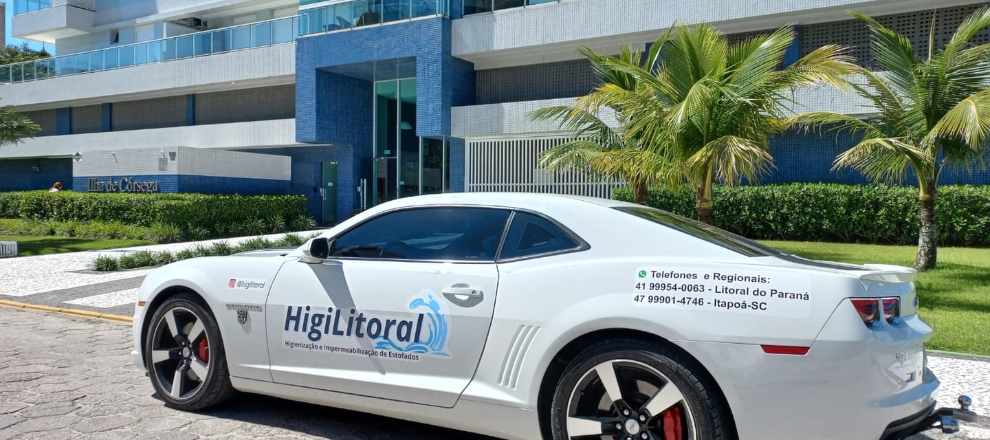 Empresa de Limpeza e Higienização de estofados em Guaratuba Higilitoral