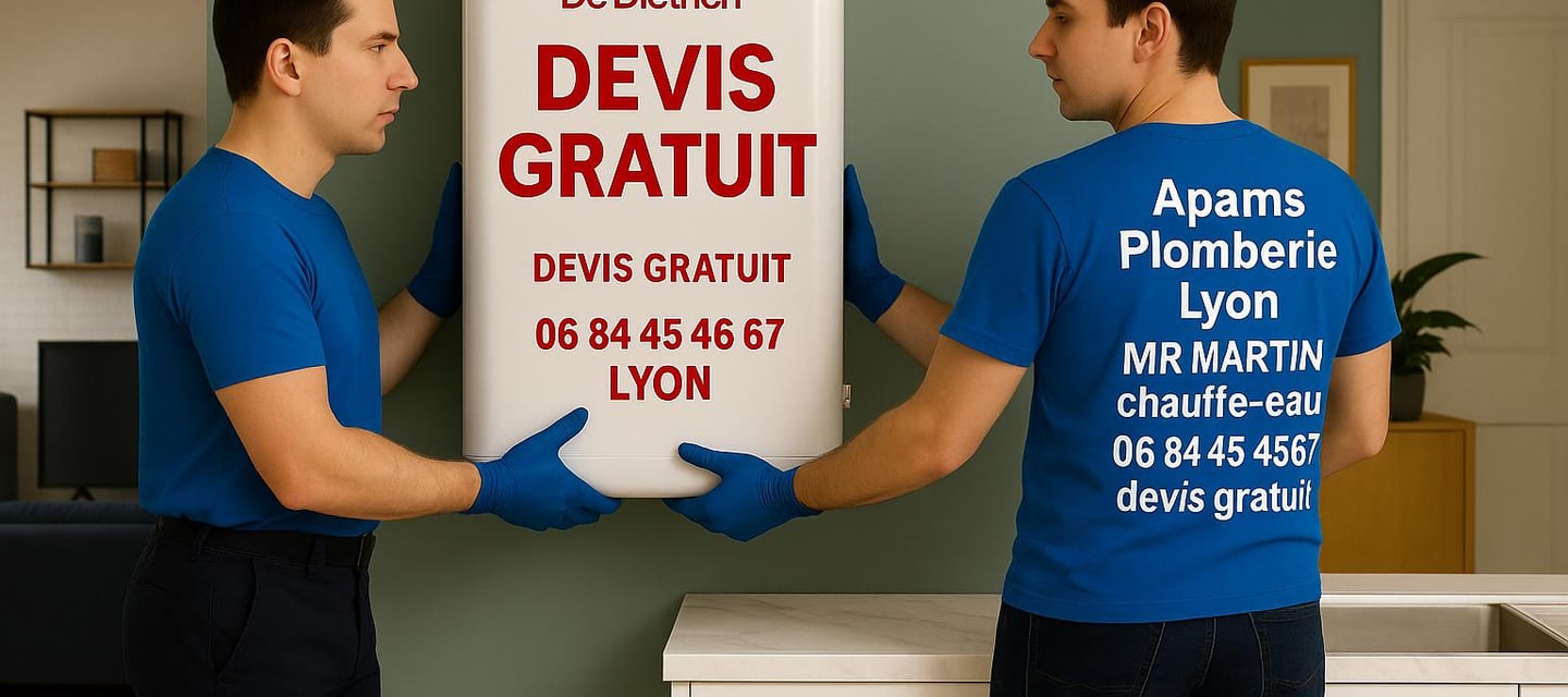 APAMS Plomberie plombier Lyon 7 Installation reparation Dépannage Urgence fuite chauffe Lyon 7