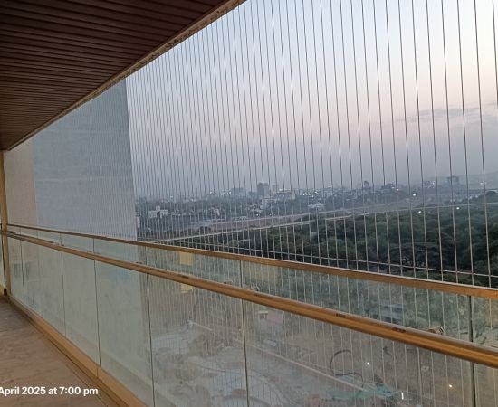 Mahalaxmi invisible-grill for balcony pune