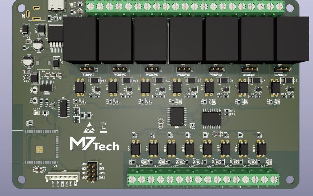 Placa sob medida para acionamento de portões