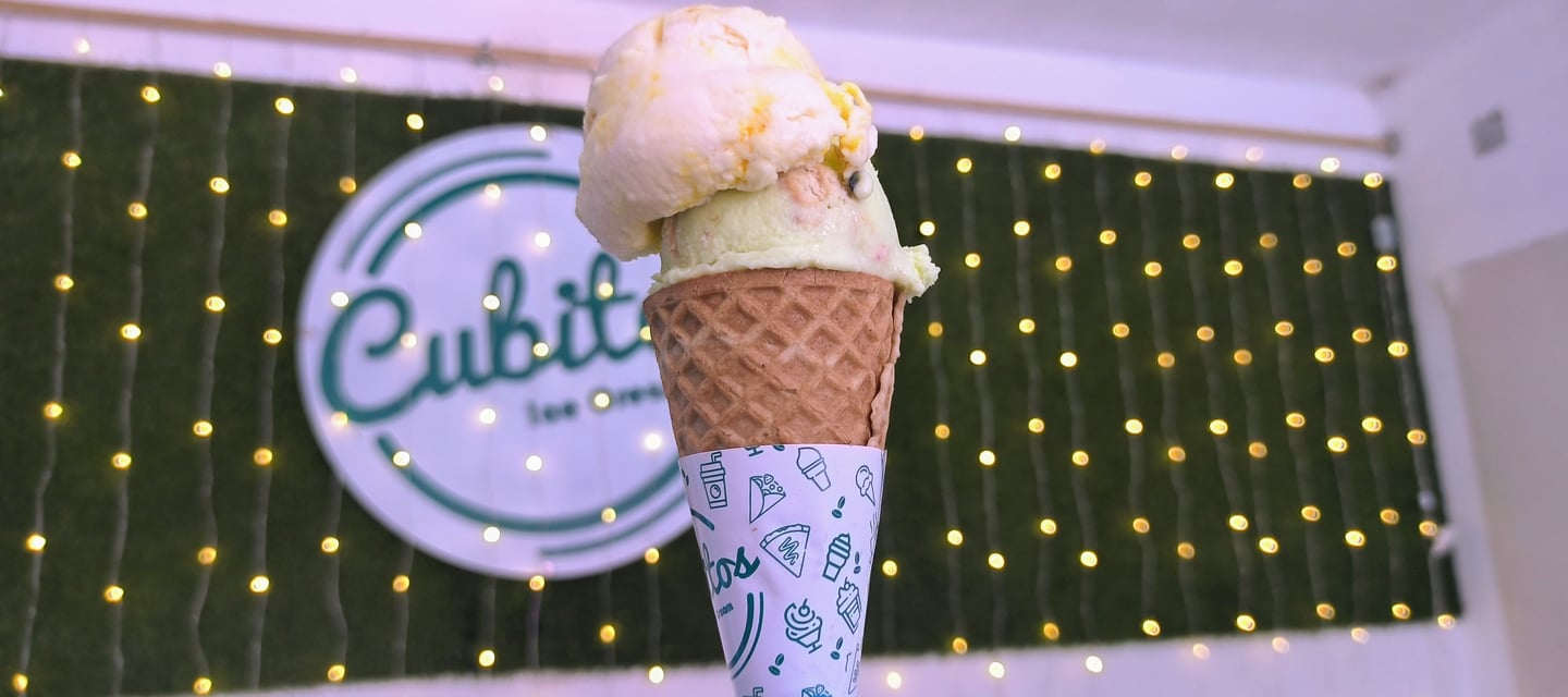 Helado - combinación de sabores