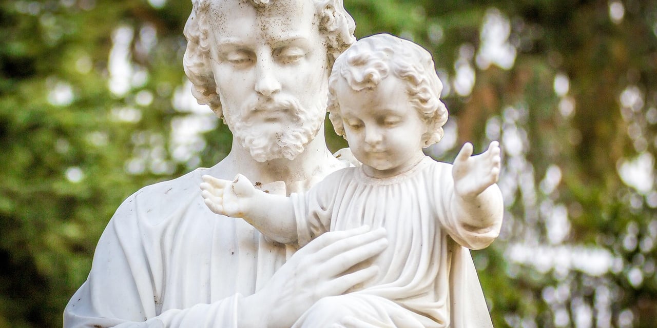 SÃO JOSÉ E O MENINO JESUS