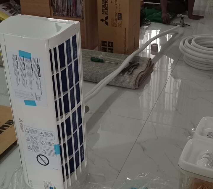 Pemasangan AC Mitsubishi Electric
