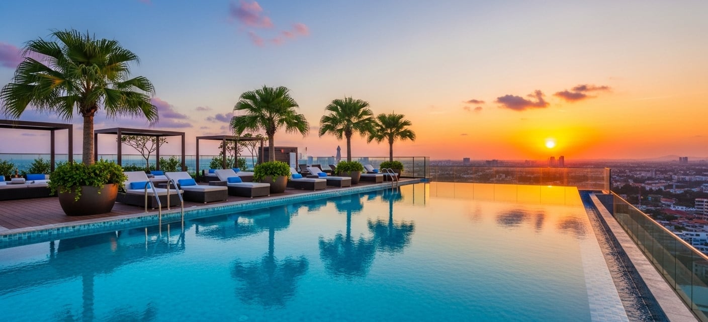 Pool construction company website