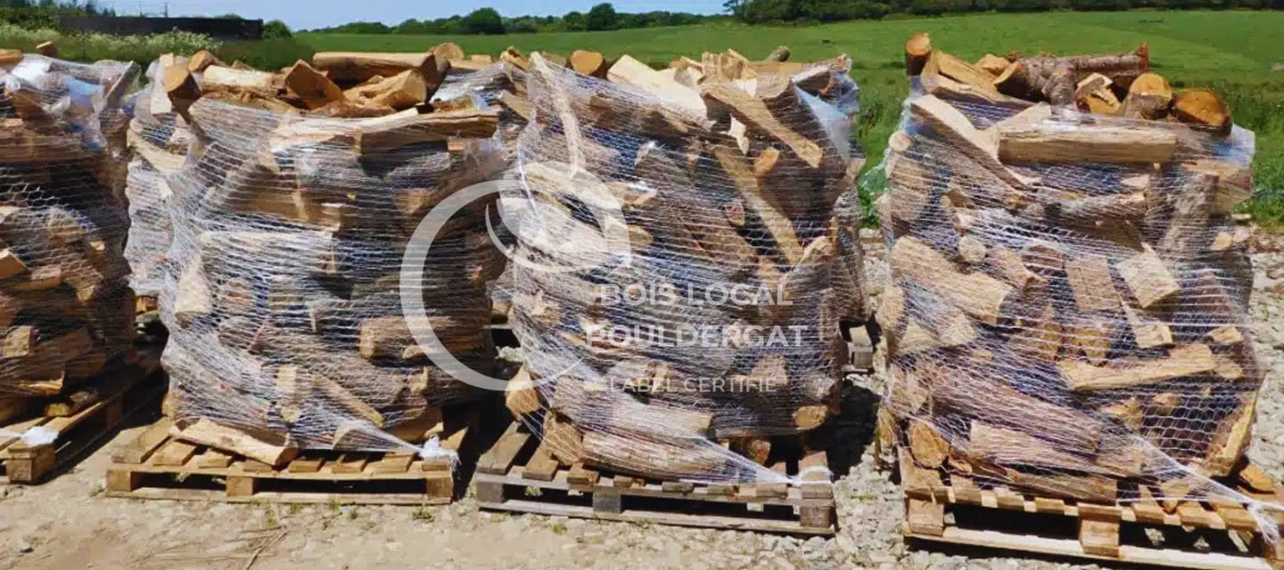 des palettes de bois