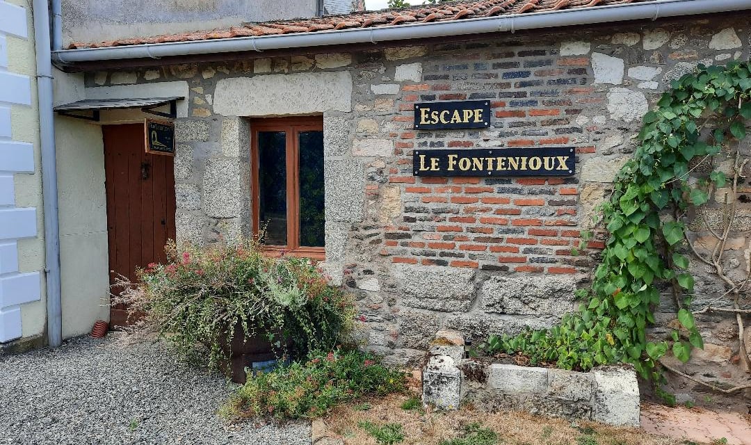 L'extérieur de la salle d'évasion