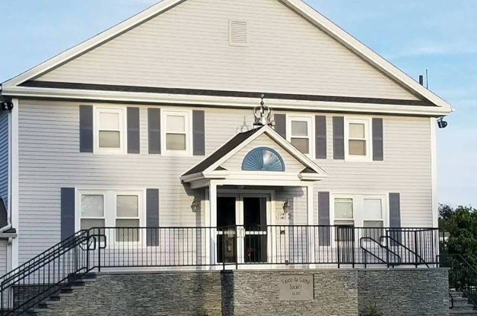 A picture of the front of Fenner Hall.