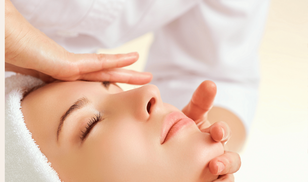 A young woman receives a professional facial at Skin Therapy Solutions in Hertford