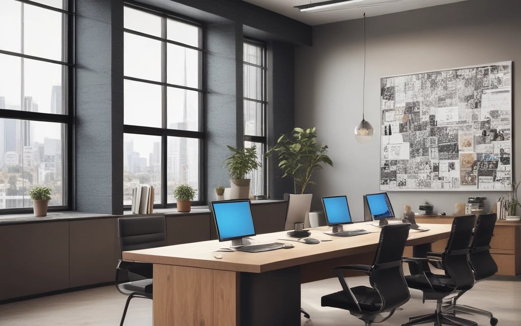 white and black abstract painting