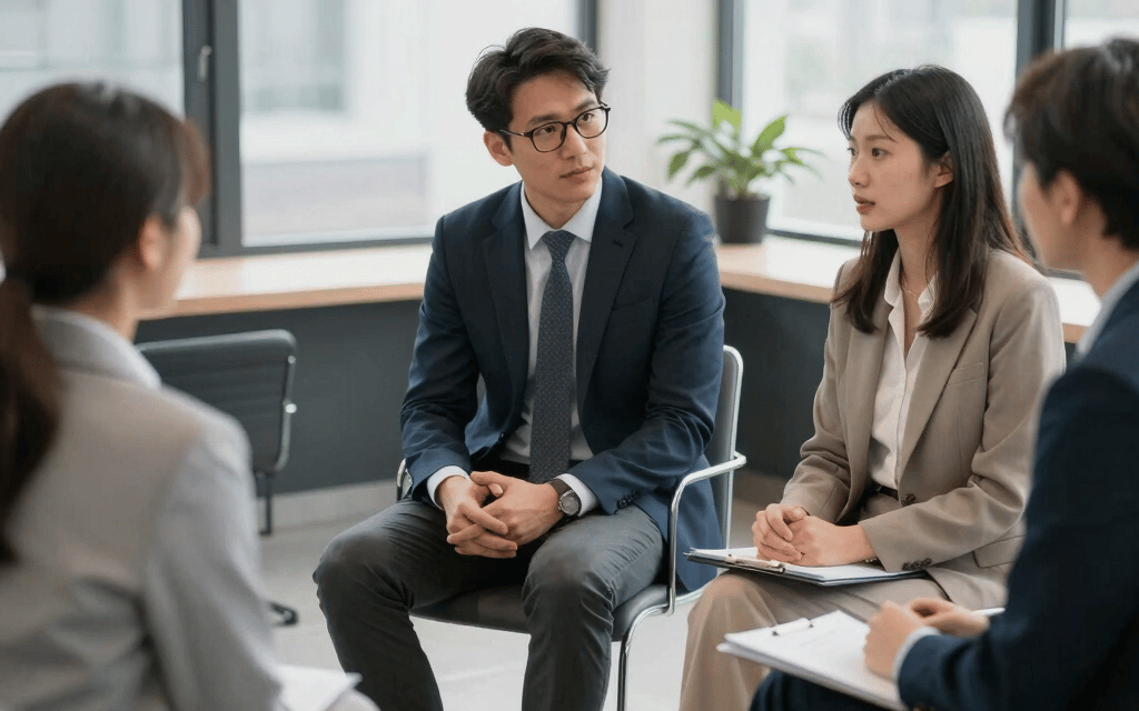 white and black abstract painting