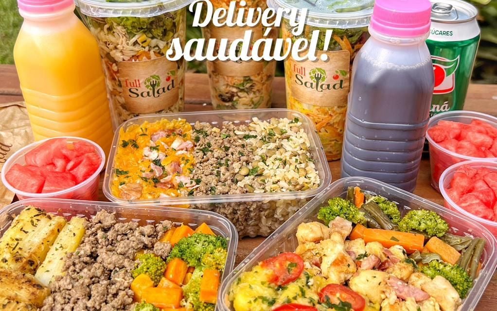 Full Salad Brasil- Comida de verdade, 100% natural, saudável e fresca. Feita na hora com entrega rápida!