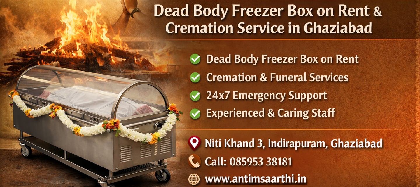 Dead Body Freezer Box on Rent in Indirapuram