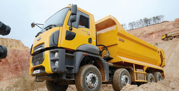 location camion double pont travaux BTP agadir