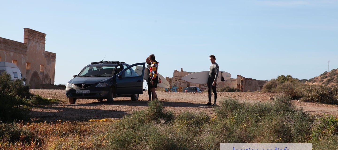 location surf agadir