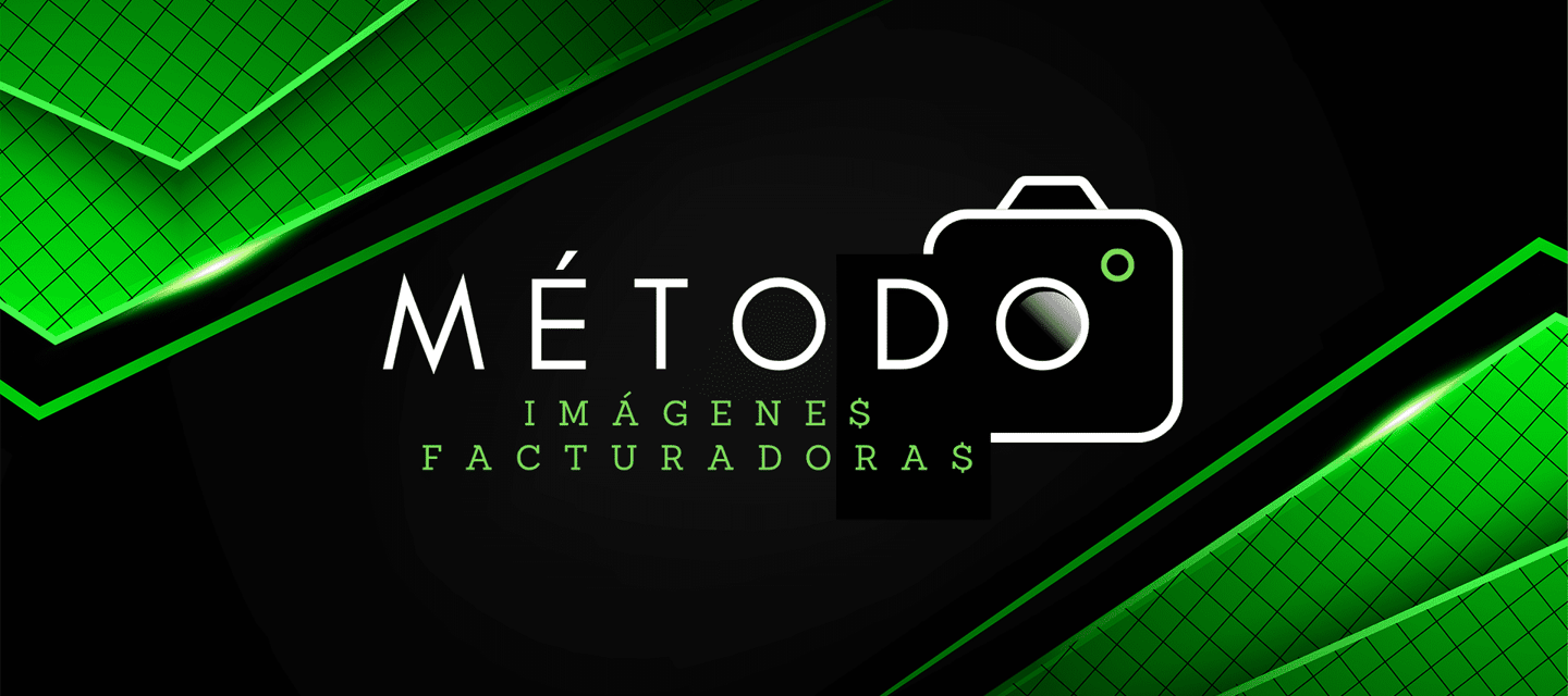 a camera with a green background and a black background