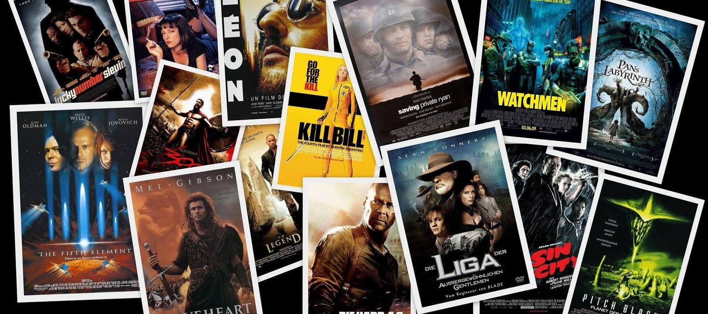 Movie Collage Wallpaper