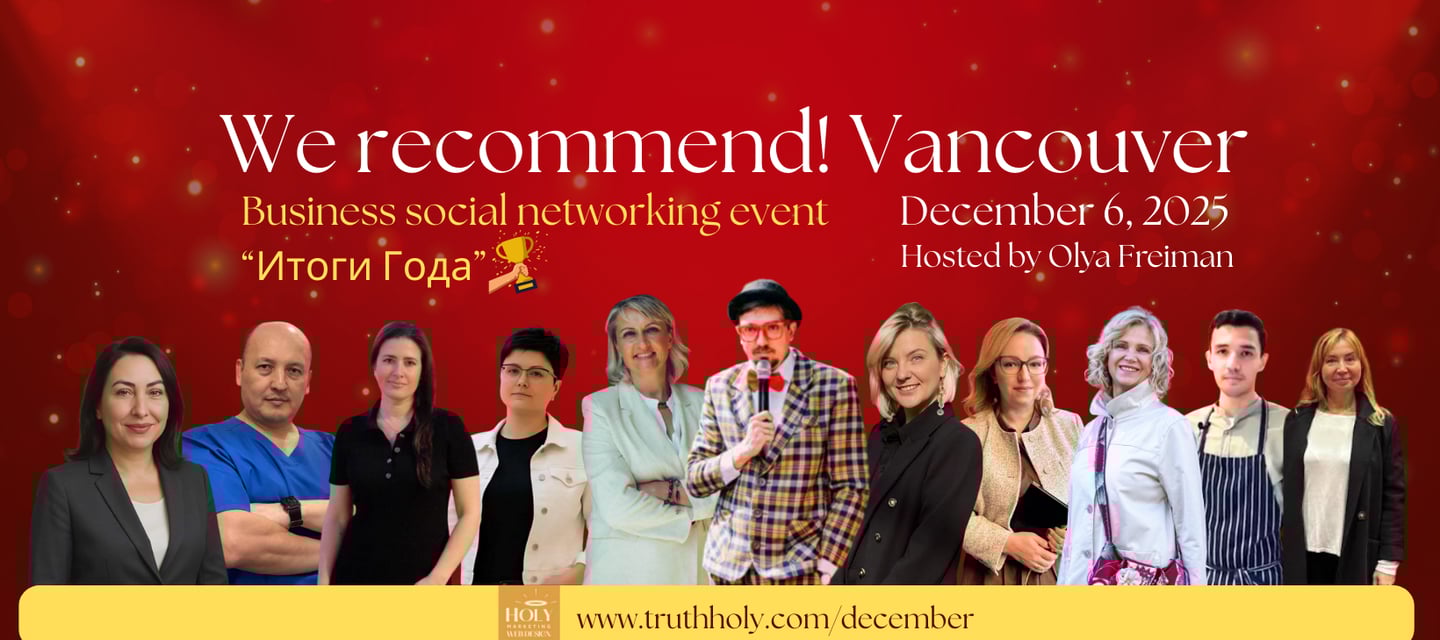 a group of people standing in front of a red background